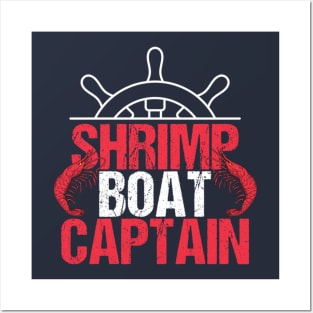 Shrimp Boat Captain Posters and Art